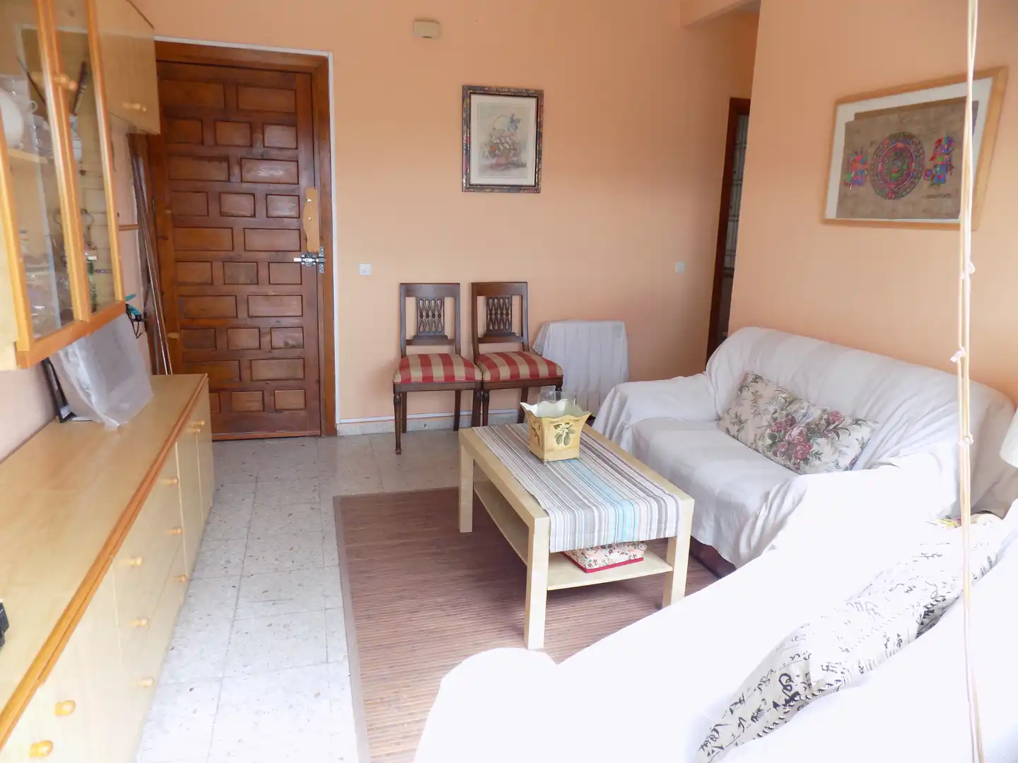 Sala de estar de Apartamento en venta en Lanzahíta con Aire acondicionado, Terraza y Amueblado