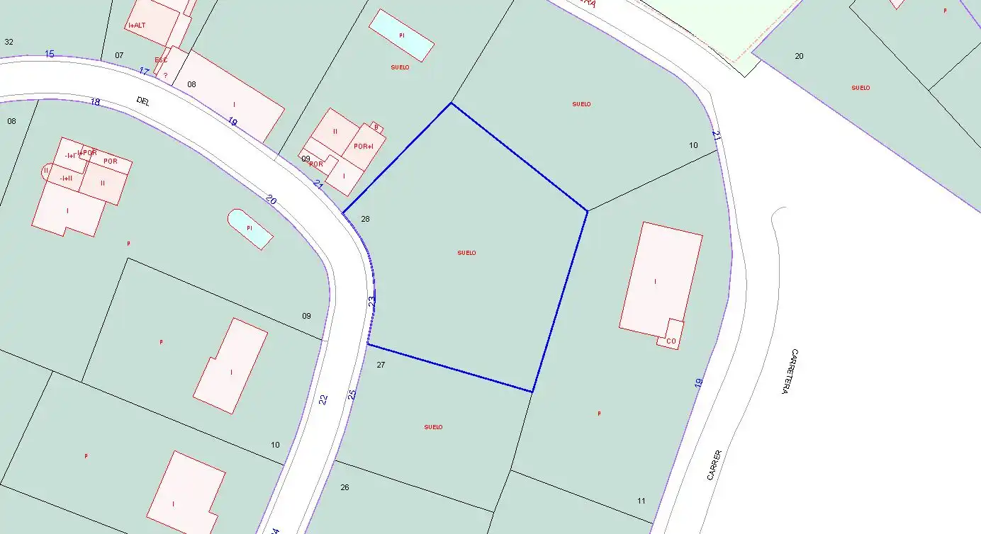 Rustikales Grundstück zum Verkauf in CL Calle Teixo Del (Can Suria) Nº 23