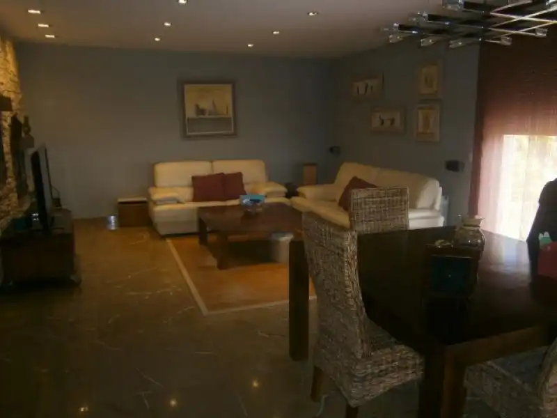 Sala d'estar de Casa o xalet en venda en Novelda amb Aire condicionat, Calefacció i Jardí privat