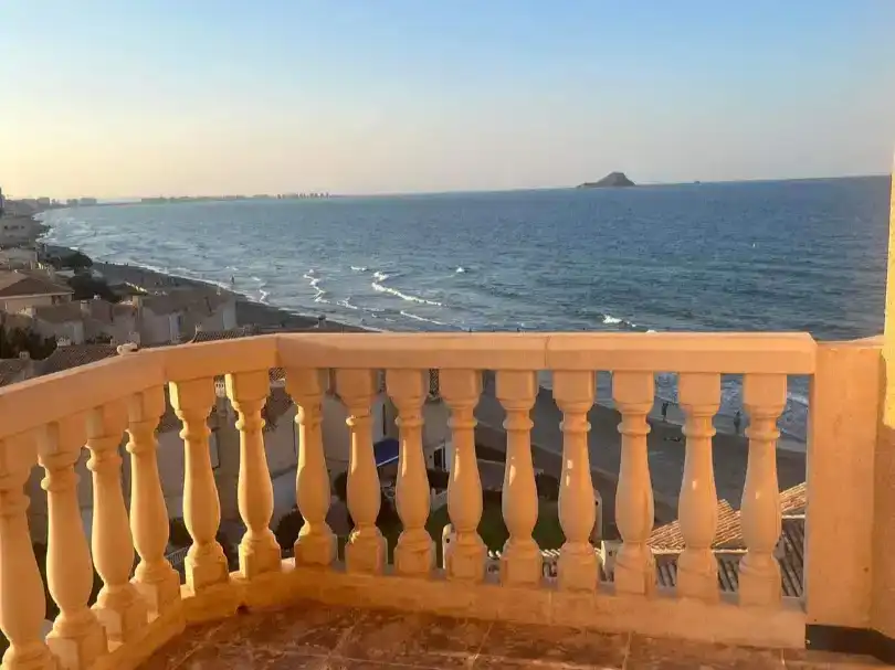 Terrasse von Wohnung zur Miete in La Manga del Mar Menor mit Schwimmbad, Möbliert und Balkon