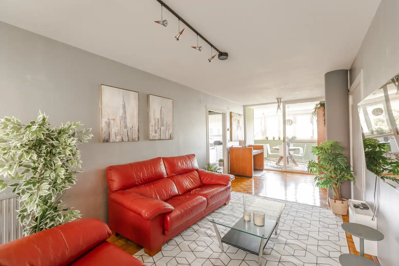 Living room of Flat for sale in  Pamplona / Iruña  with Heating and Storage room