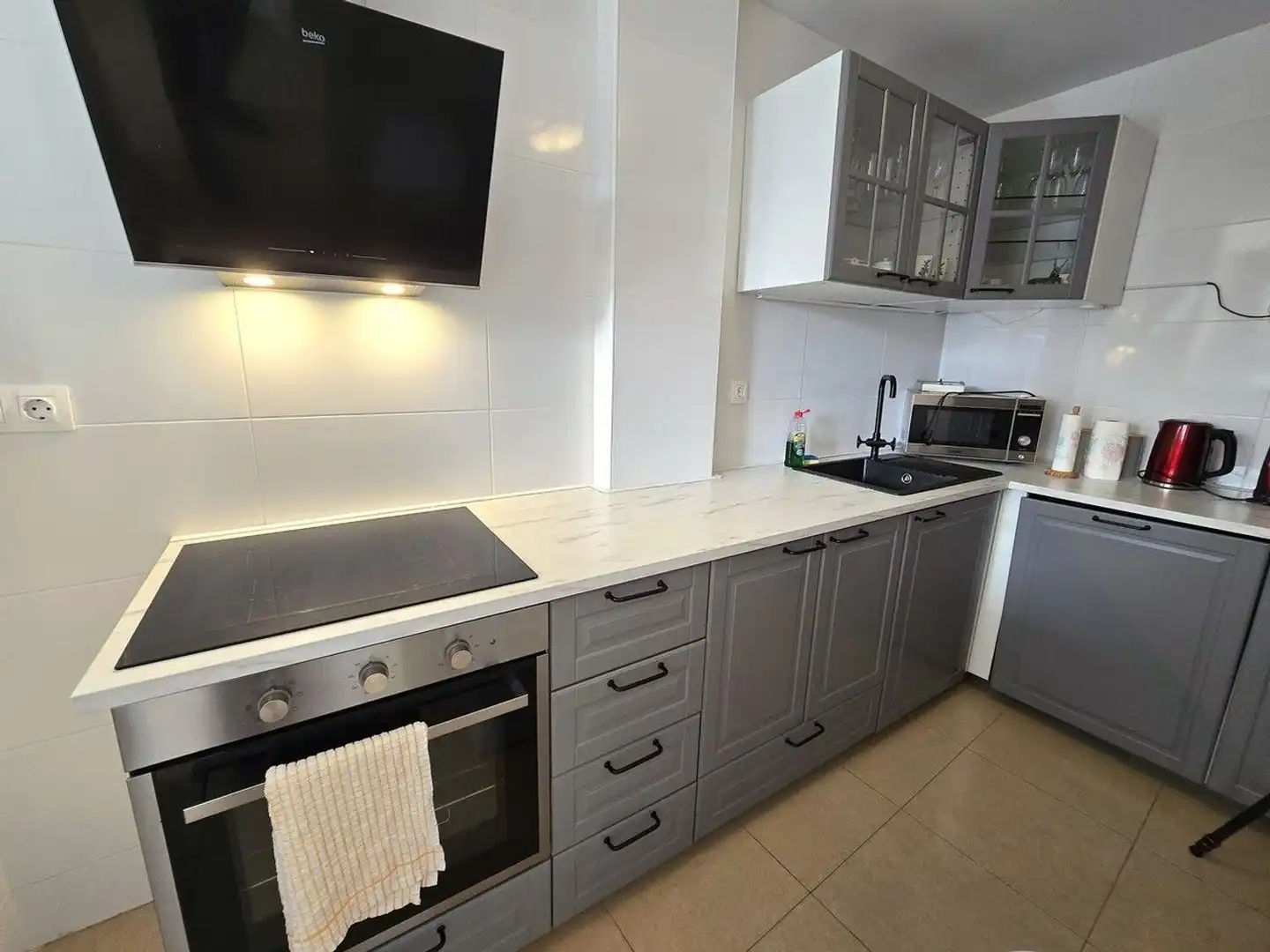 Cocina de Piso en venta en Garrucha con Aire acondicionado, Terraza y Trastero