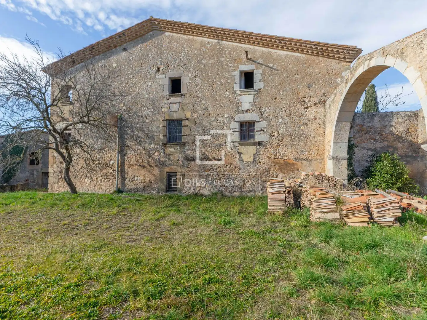 Vista exterior de Finca rústica en venta en Vilaür con Jardín privado y Terraza