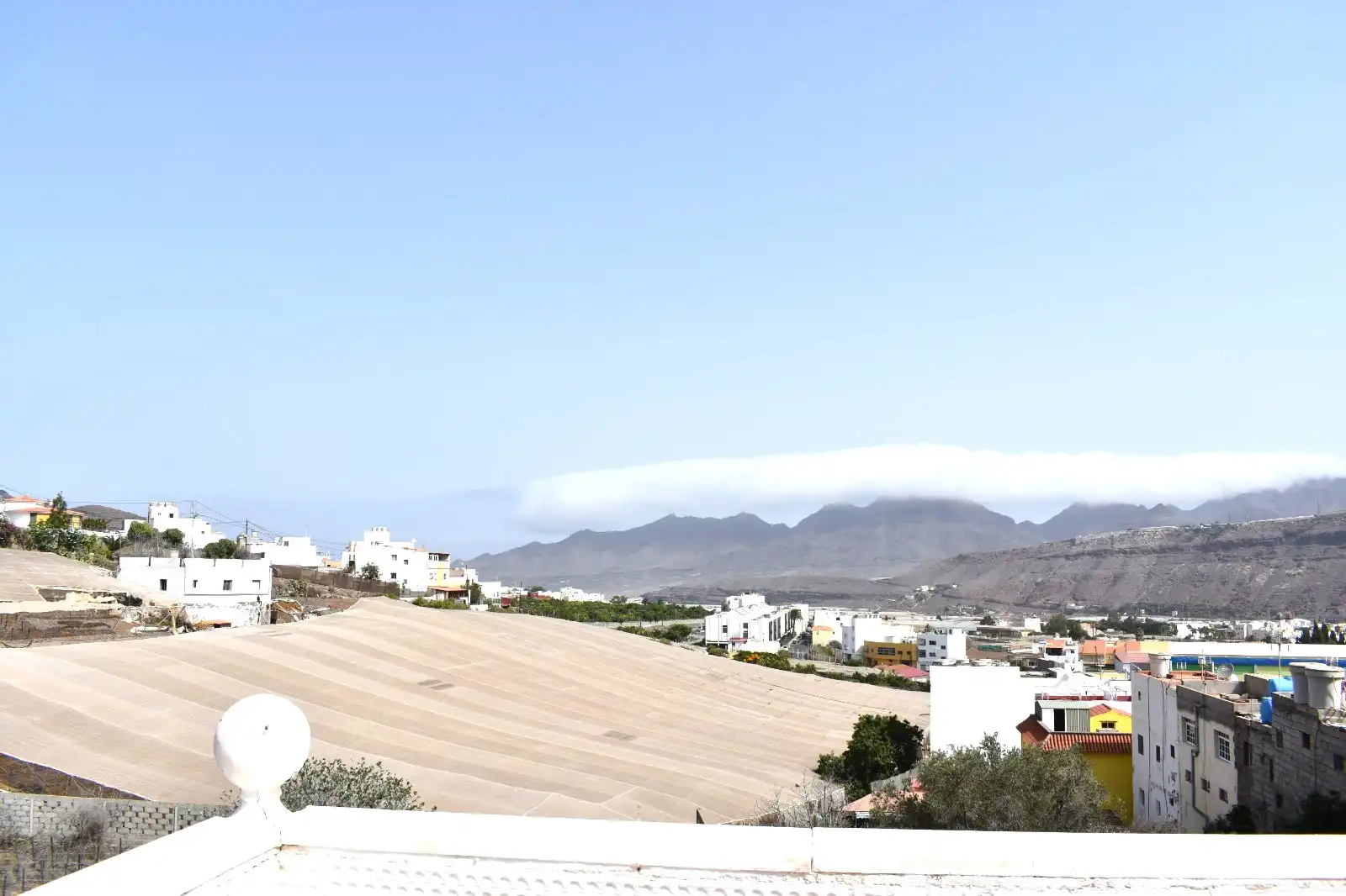Vista exterior de Casa o xalet en venda en La Aldea de San Nicolás  amb Jardí privat, Terrassa i Piscina