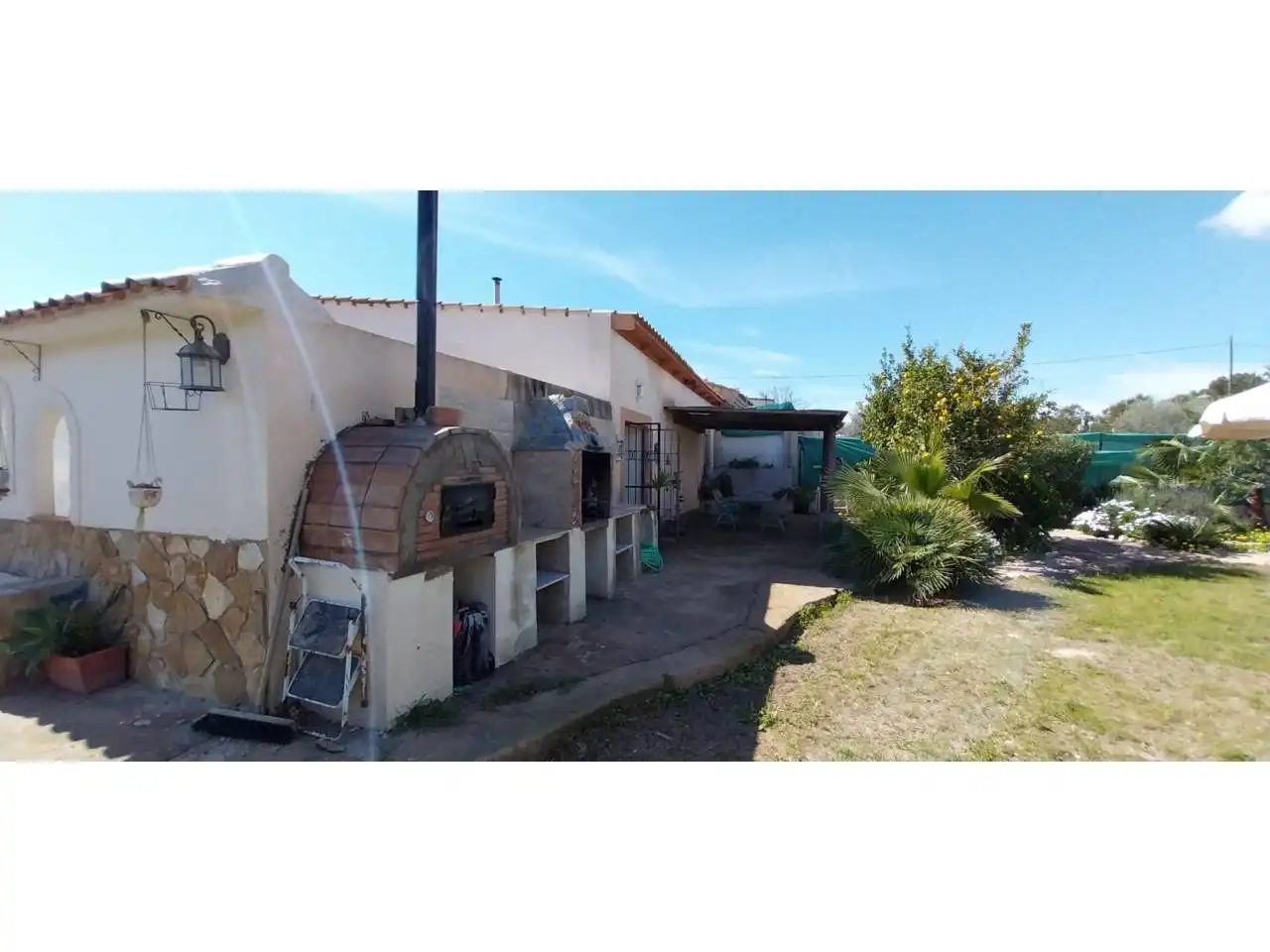 Vista exterior de Casa o xalet en venda en Cartagena amb Aire condicionat, Jardí privat i Terrassa
