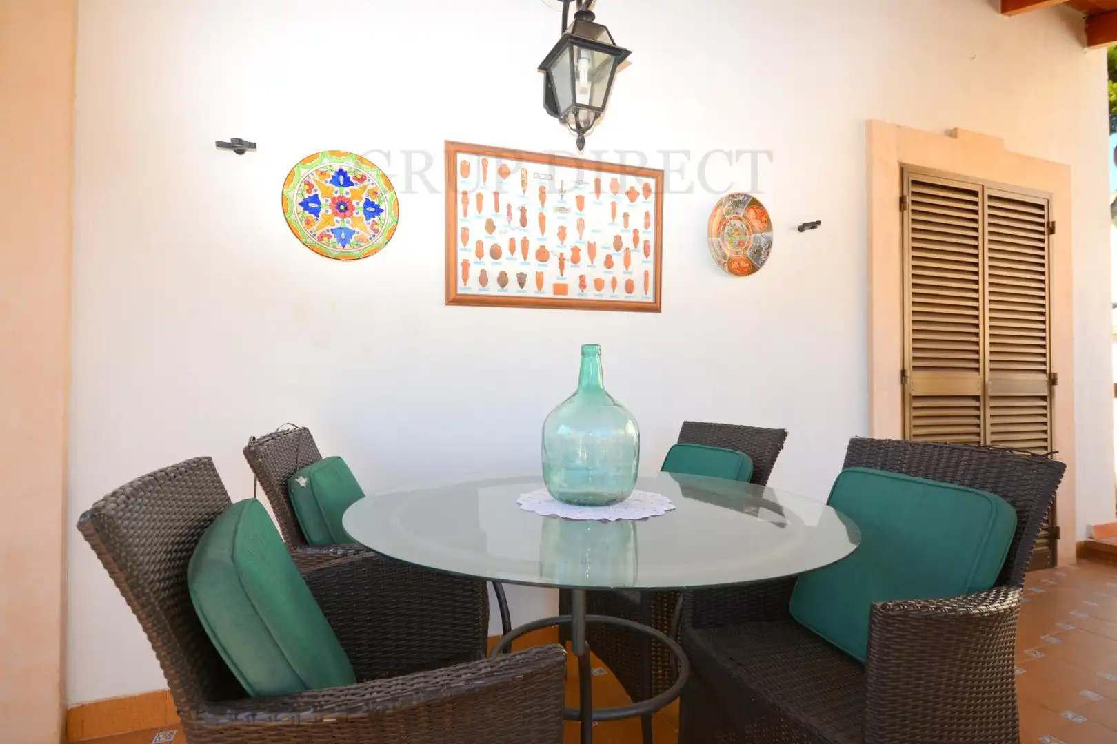 Terrassa de Casa o xalet en venda en  Palma de Mallorca amb Calefacció, Jardí privat i Terrassa