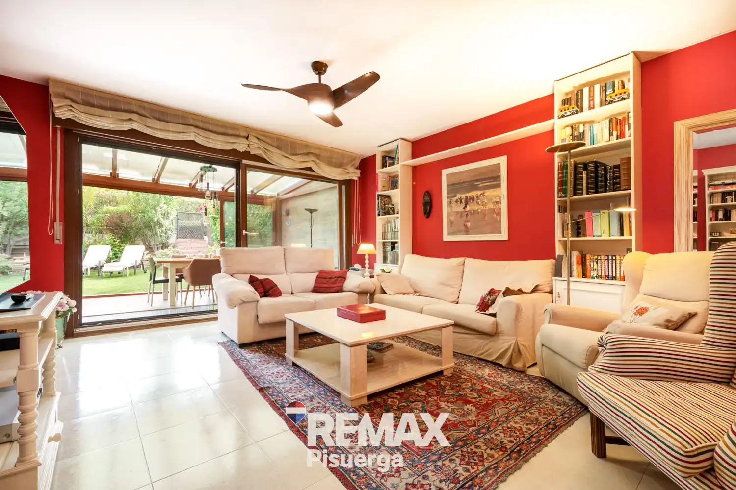 Sala de estar de Casa o chalet en venta en Valladolid con Aire acondicionado, Jardín privado y Terraza