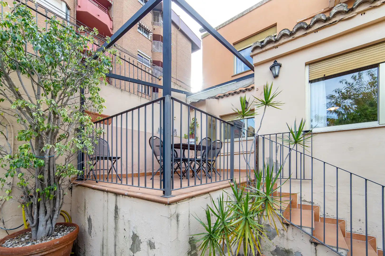 Terrassa de Casa adosada en venda en Godella amb Aire condicionat, Calefacció i Jardí privat