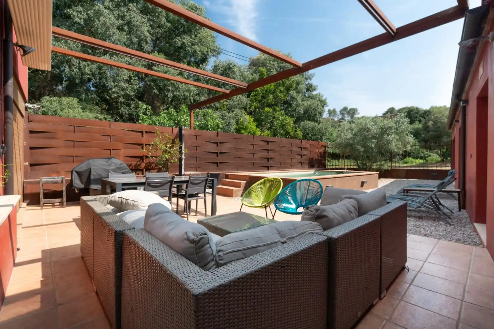 Terrassa de Casa o xalet en venda en Forallac amb Calefacció, Jardí privat i Terrassa
