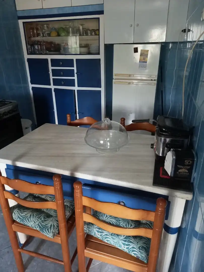 Esszimmer von Einfamilien-Reihenhaus zum Verkauf in Langreo mit Heizung, Parkett und Terrasse
