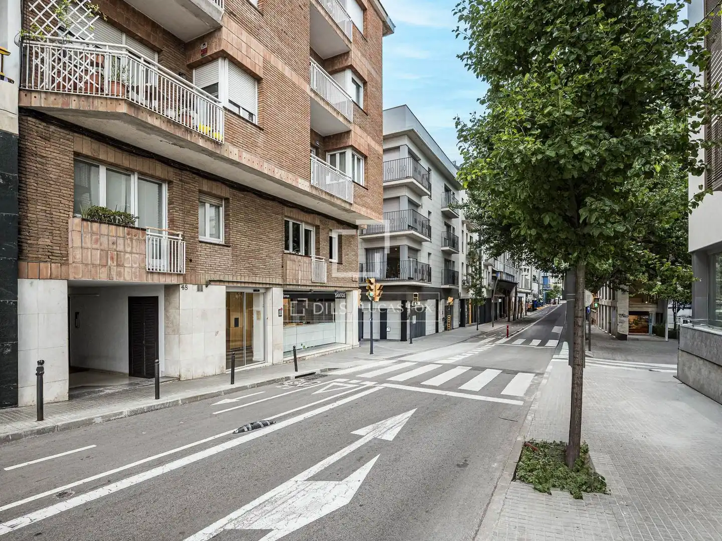 Außenansicht von Wohnung zum Verkauf in Sant Cugat del Vallès mit Heizung, Terrasse und Balkon