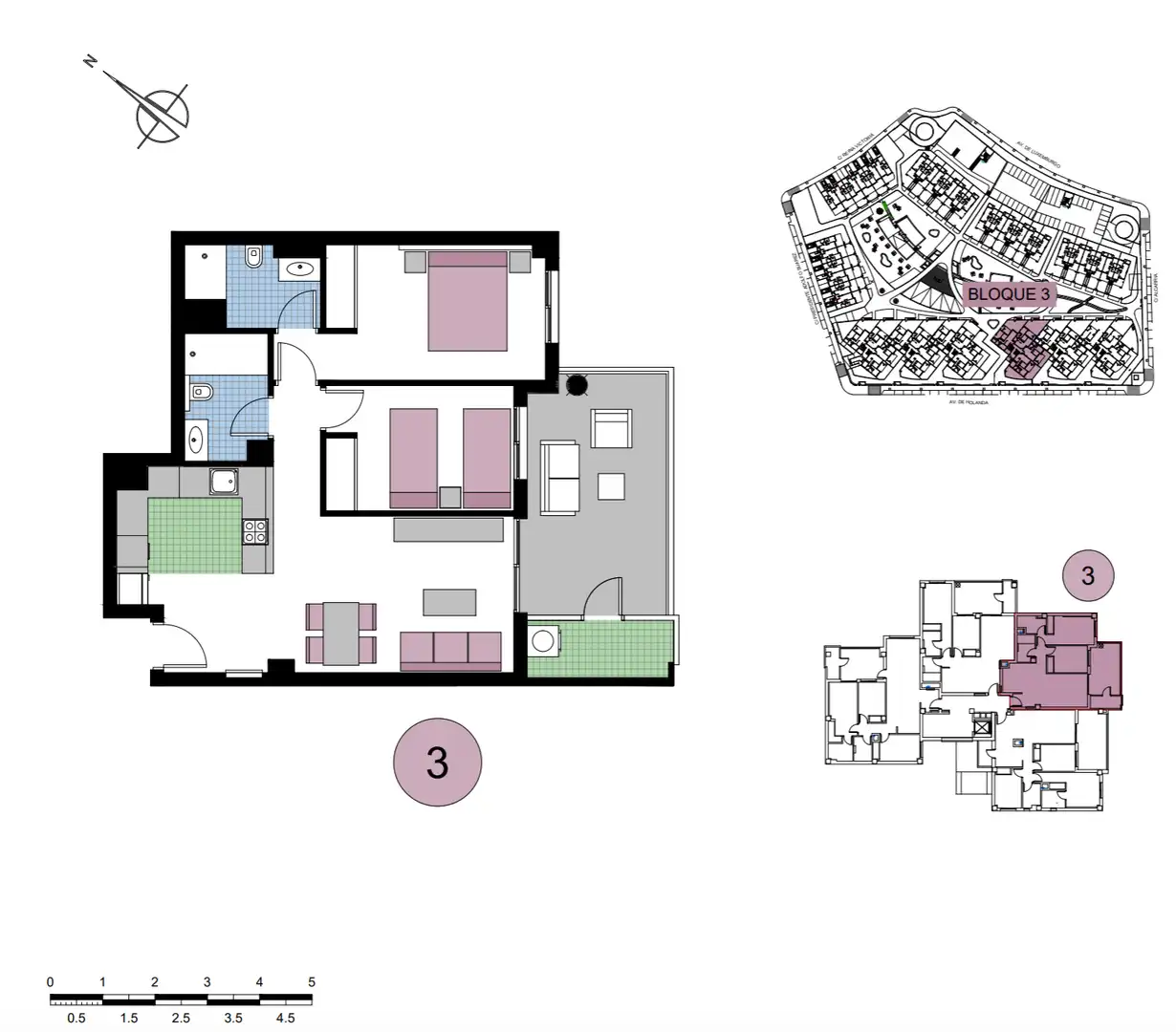 Apartament amb piscina en venda a Avenida de Holanda, imagen 4