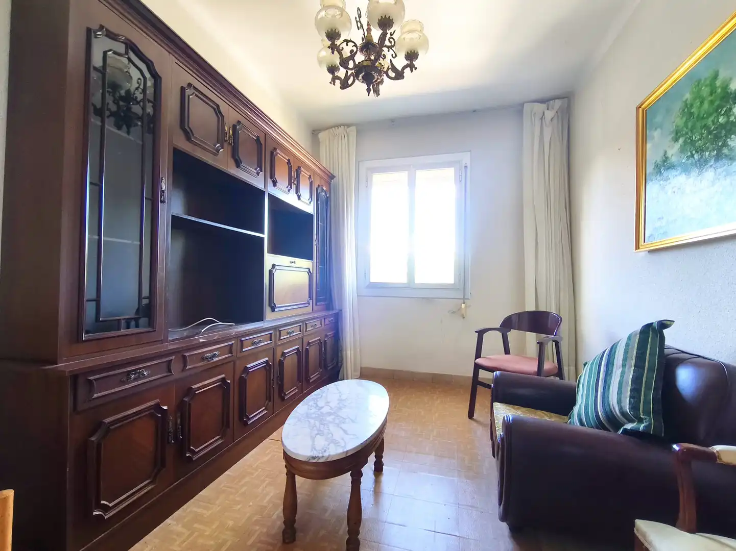 Living room of Flat for sale in  Logroño  with Parquet flooring