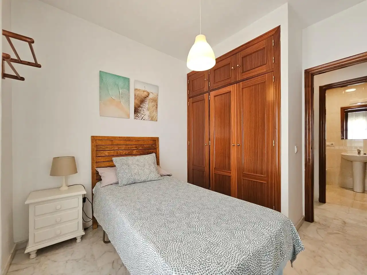 Bedroom of Flat for rent in Alcalá de Guadaira  with Air Conditioner, Furnished and Balcony