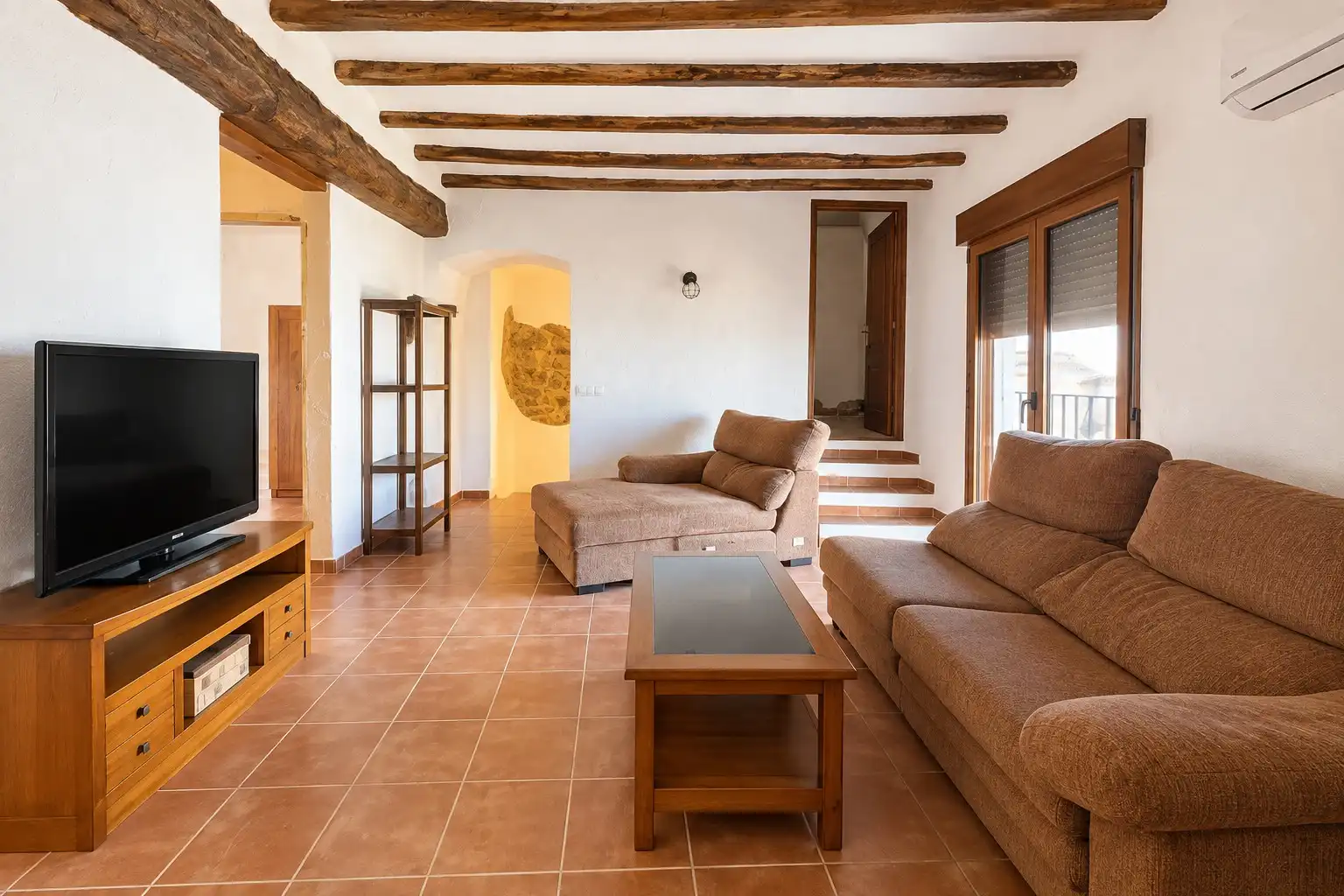 Sala d'estar de Casa o xalet en venda en Matet amb Calefacció i Traster