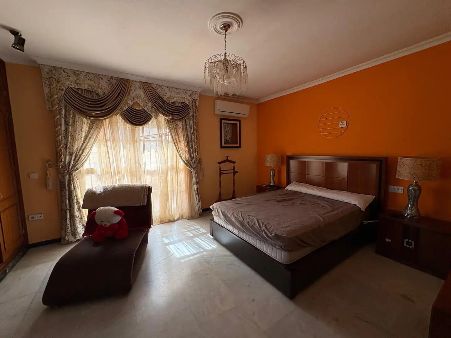 Bedroom of Houses for sale in Algeciras  with Air Conditioner, Private garden and Terrace