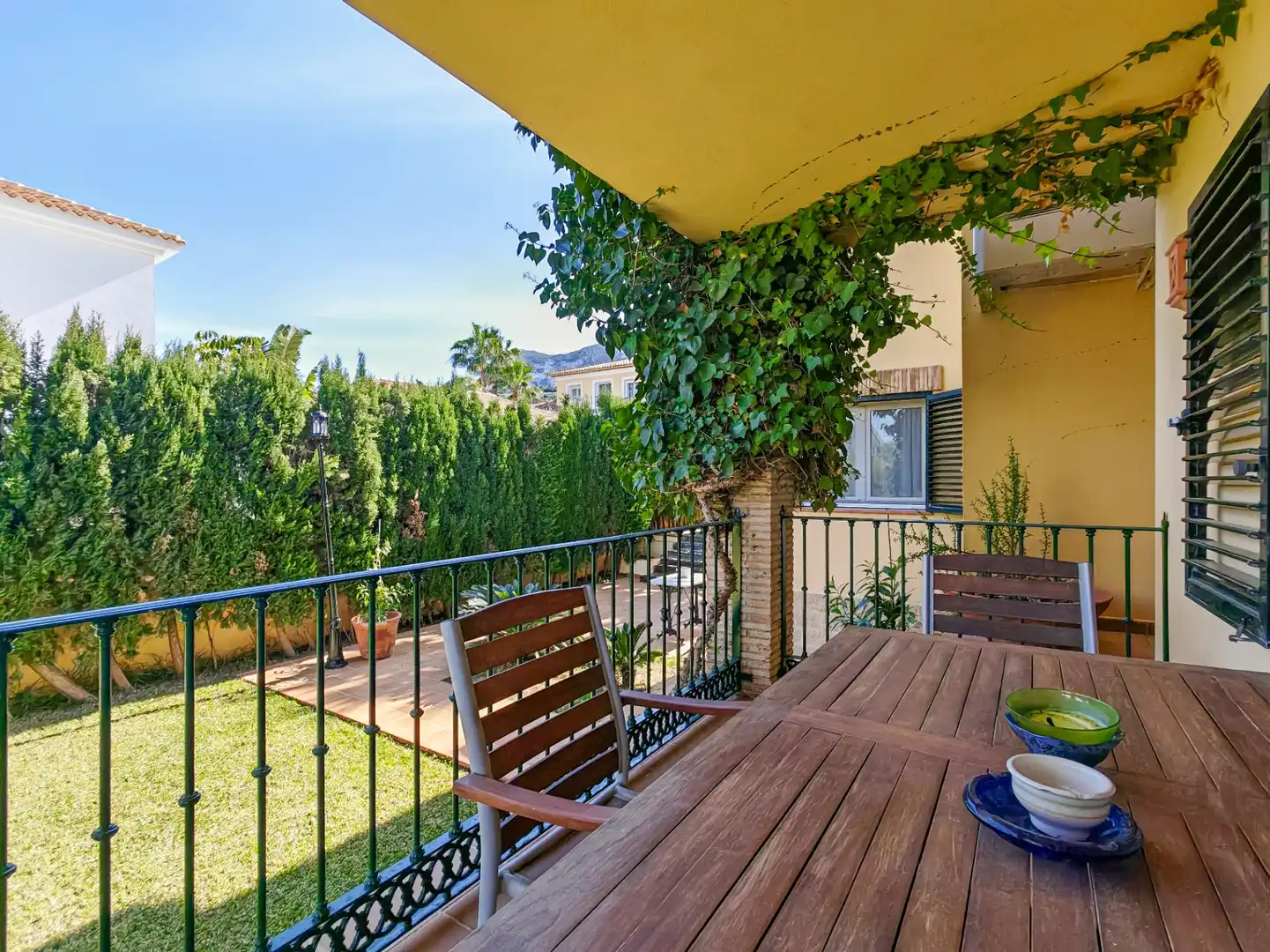 Garden of Houses for sale in Dénia  with Air Conditioner, Heating and Private garden