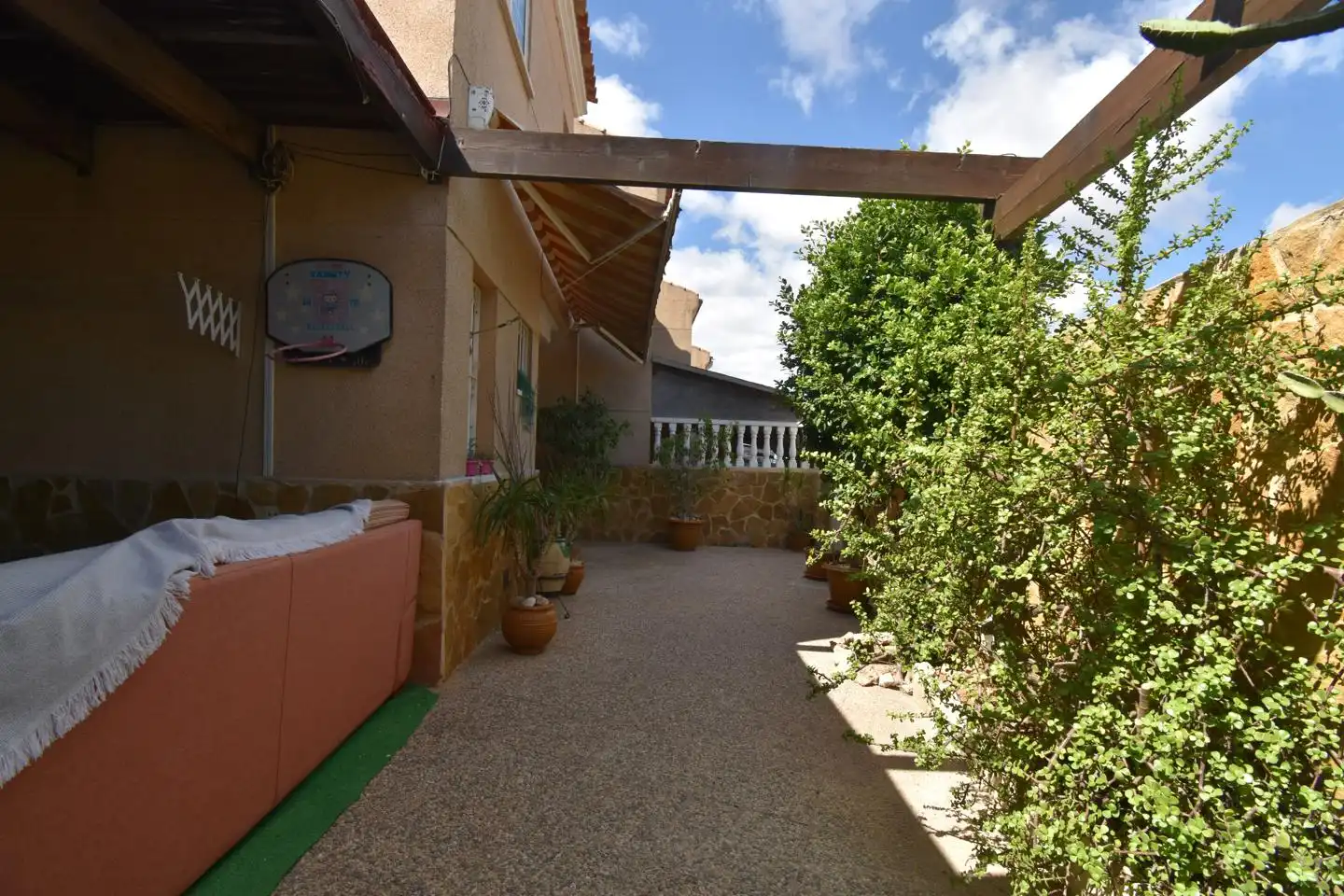 Terraza de Casa o chalet en venta en Santa Pola con Aire acondicionado, Jardín privado y Piscina