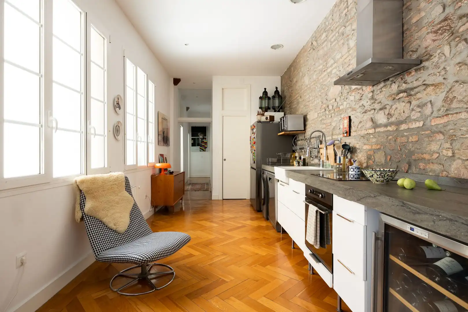 Kitchen of Apartments for sale in Málaga  with Balcony