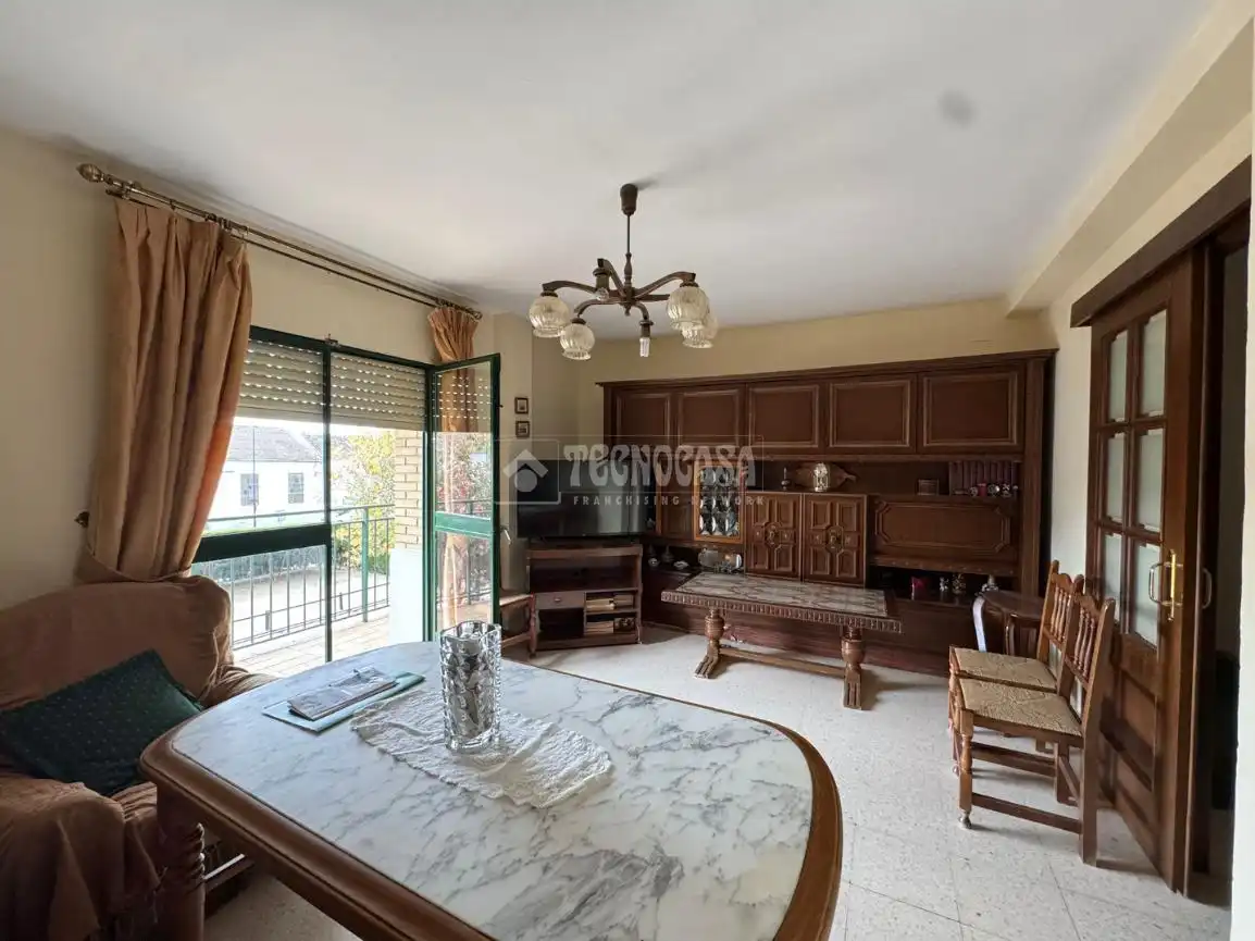 Living room of Flat for sale in Osuna  with Air Conditioner and Balcony