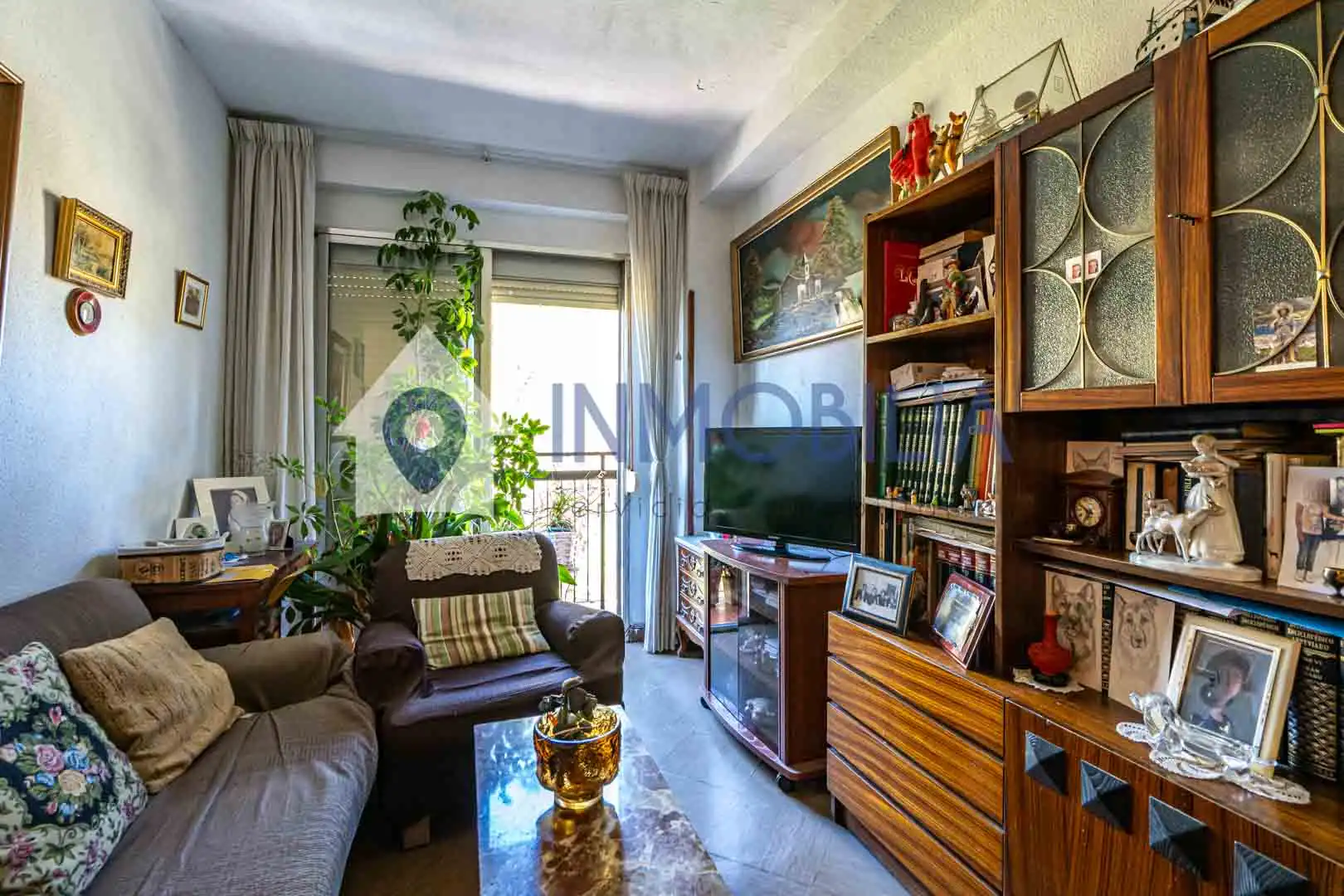 Sala de estar de Piso en venta en Madrid con Calefacción y Terraza