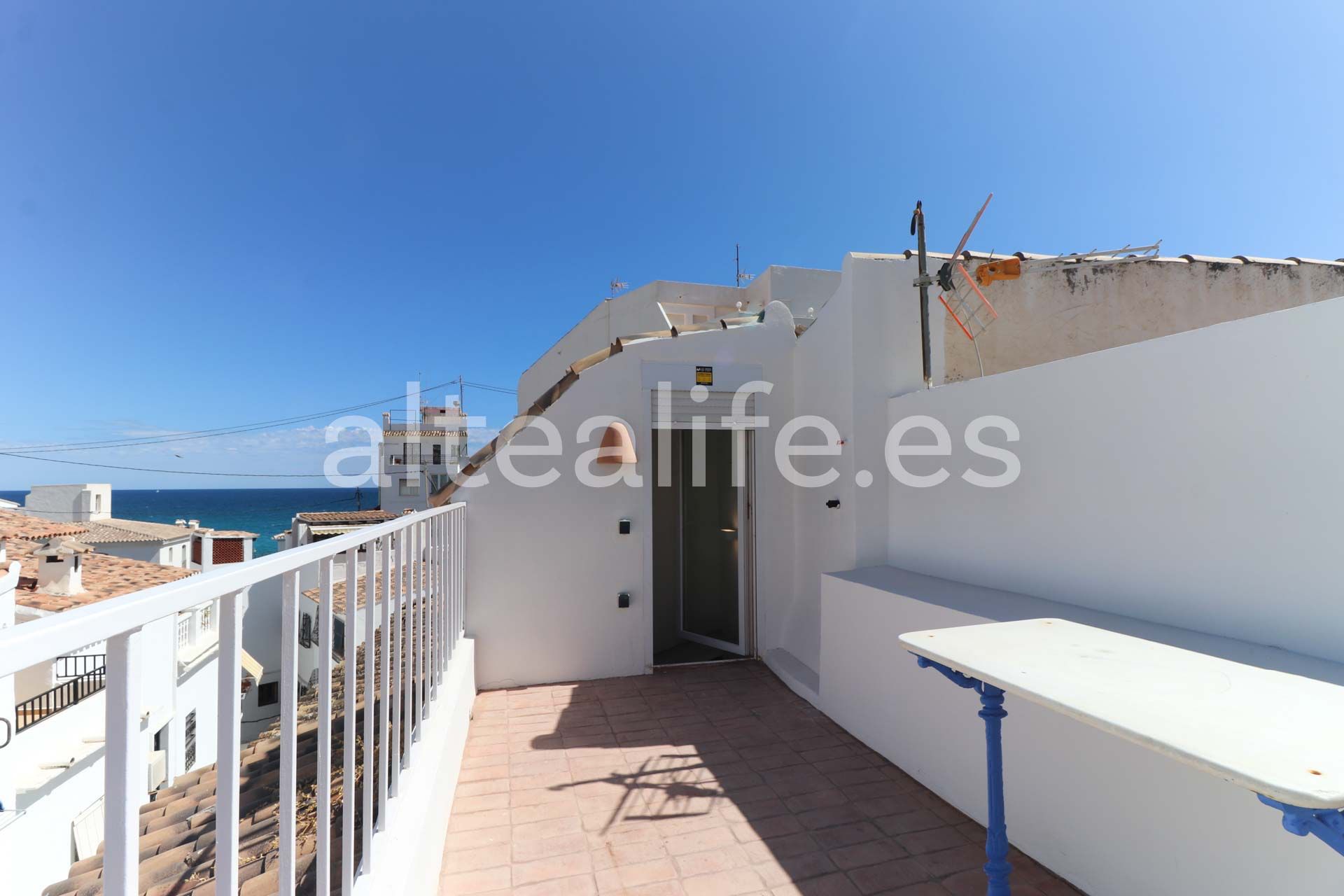 Exterior view of Single-family semi-detached to rent in Altea  with Air Conditioner, Terrace and Furnished