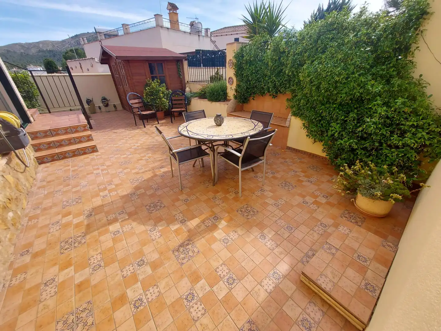 Terrassa de Casa o xalet en venda en Calasparra amb Aire condicionat i Moblat