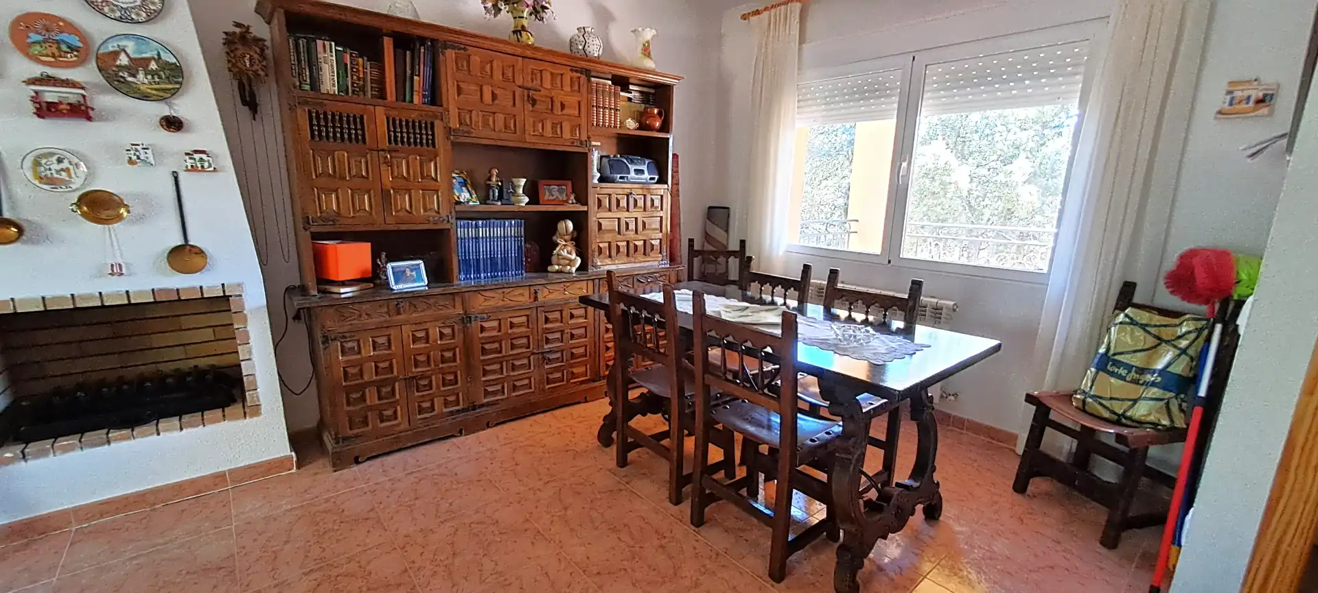 Comedor de Casa o chalet en venta en Ituero y Lama con Calefacción, Jardín privado y Piscina