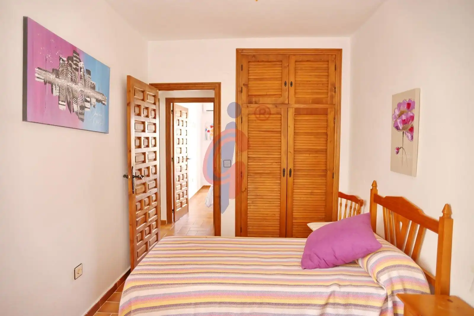 Dormitori de Casa adosada en venda en Torrevieja amb Aire condicionat, Calefacció i Terrassa