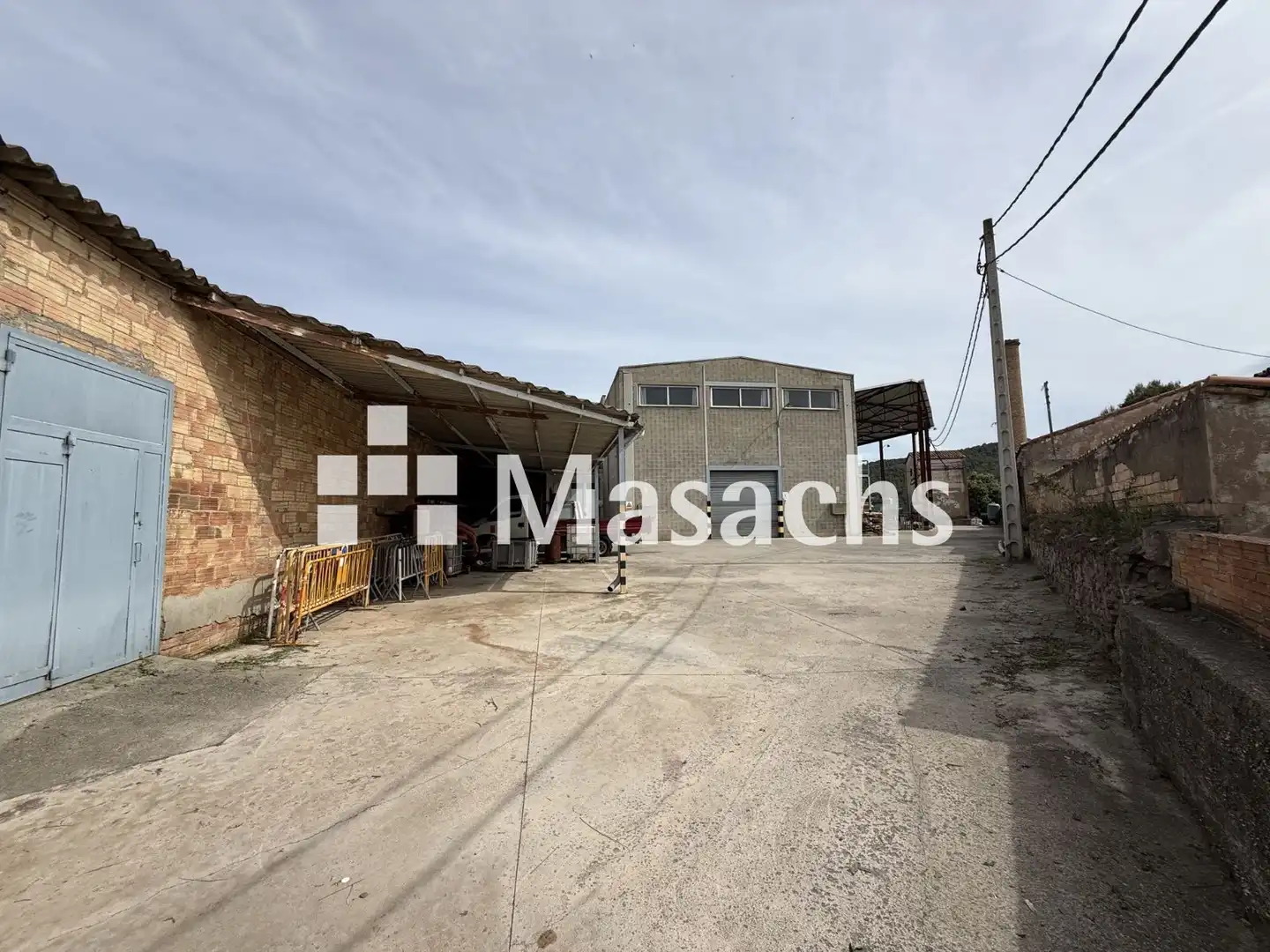 Exterior view of Industrial buildings for sale in Avinyó