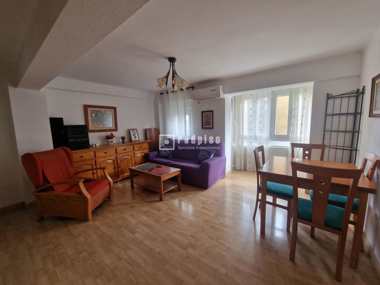 Living room of Flat for sale in  Madrid Capital  with Air Conditioner and Heating