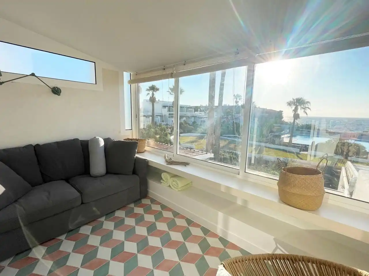 Wohnzimmer von Wohnung zur Miete in Arico mit Terrasse, Möbliert und Gemeinschaftspool