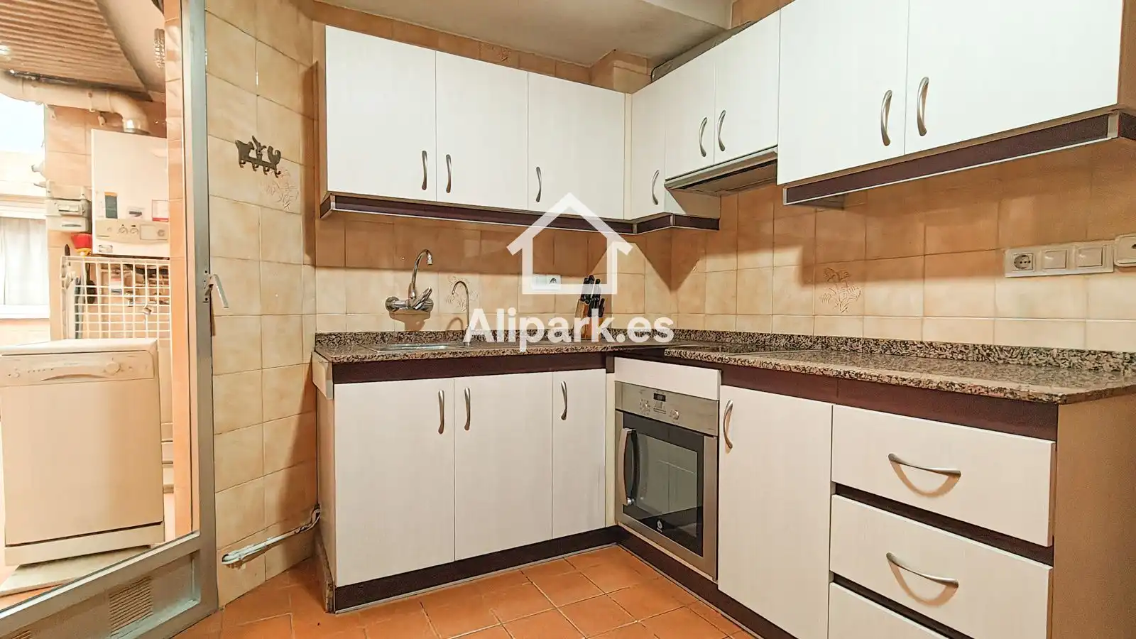 Cocina de Piso en venta en Alicante / Alacant con Aire acondicionado, Calefacción y Amueblado