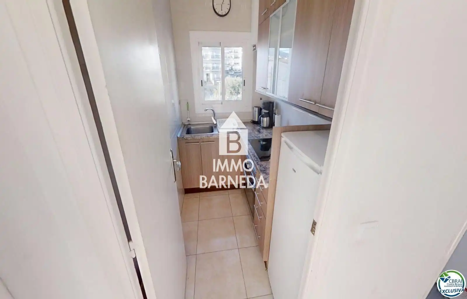 Exterior view of Flat for sale in Roses  with Heating, Terrace and Swimming Pool
