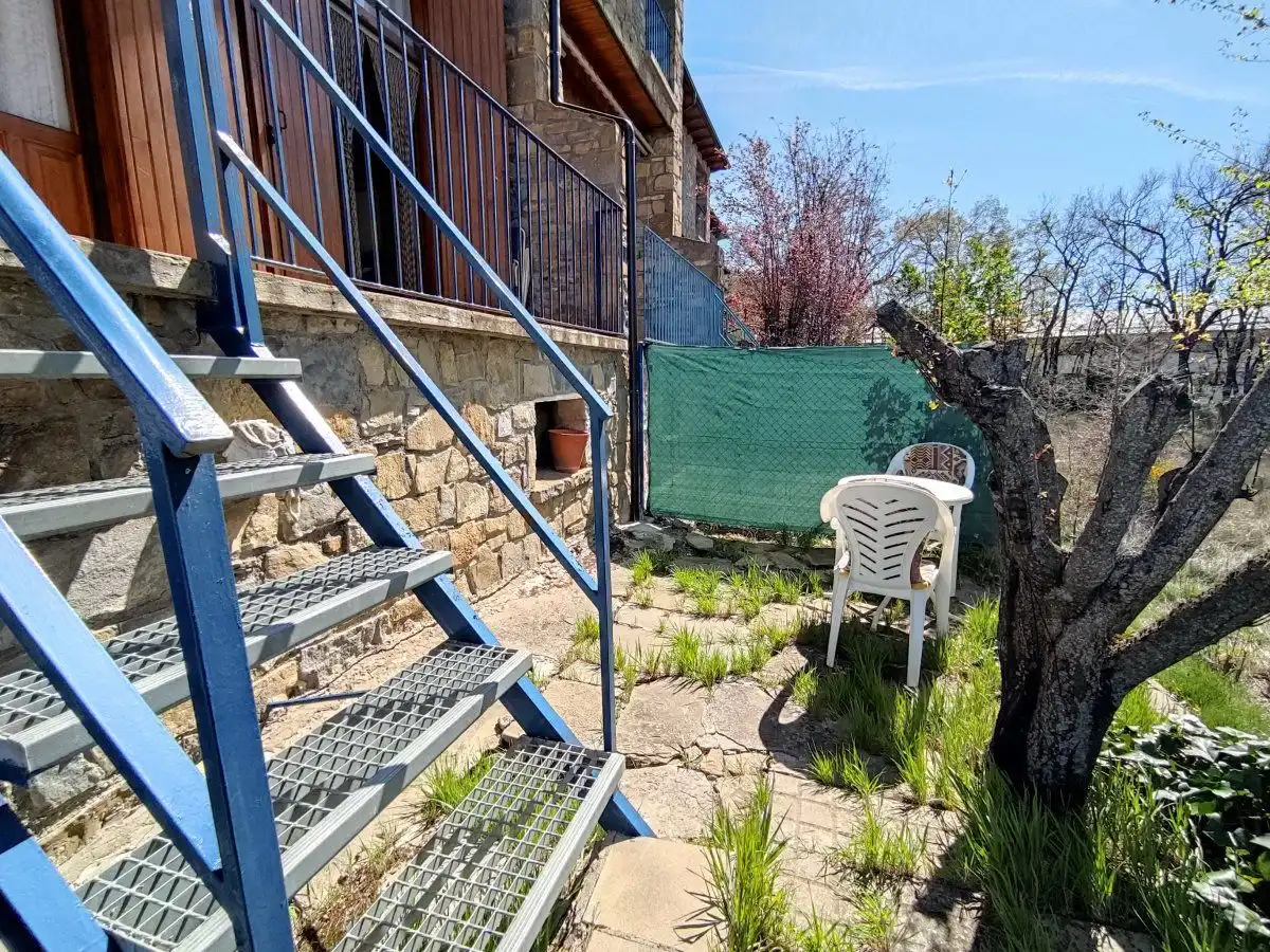 Terraza de Casa adosada en venta en Aínsa-Sobrarbe con Calefacción, Jardín privado y Terraza
