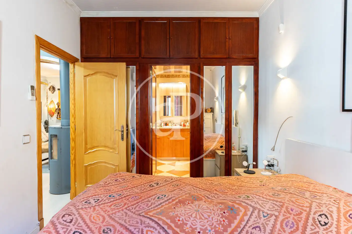 Dormitori de Casa adosada en venda en  Palma de Mallorca amb Moblat