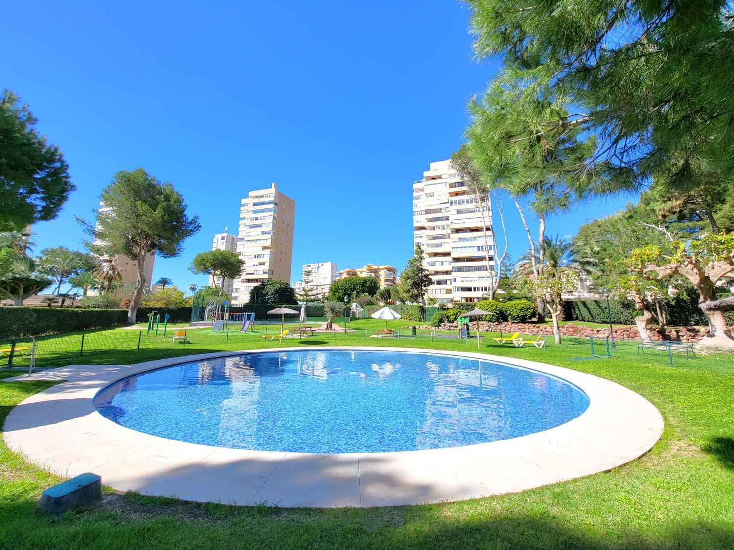 Garden of Flat for sale in Torremolinos  with Air Conditioner, Heating and Private garden