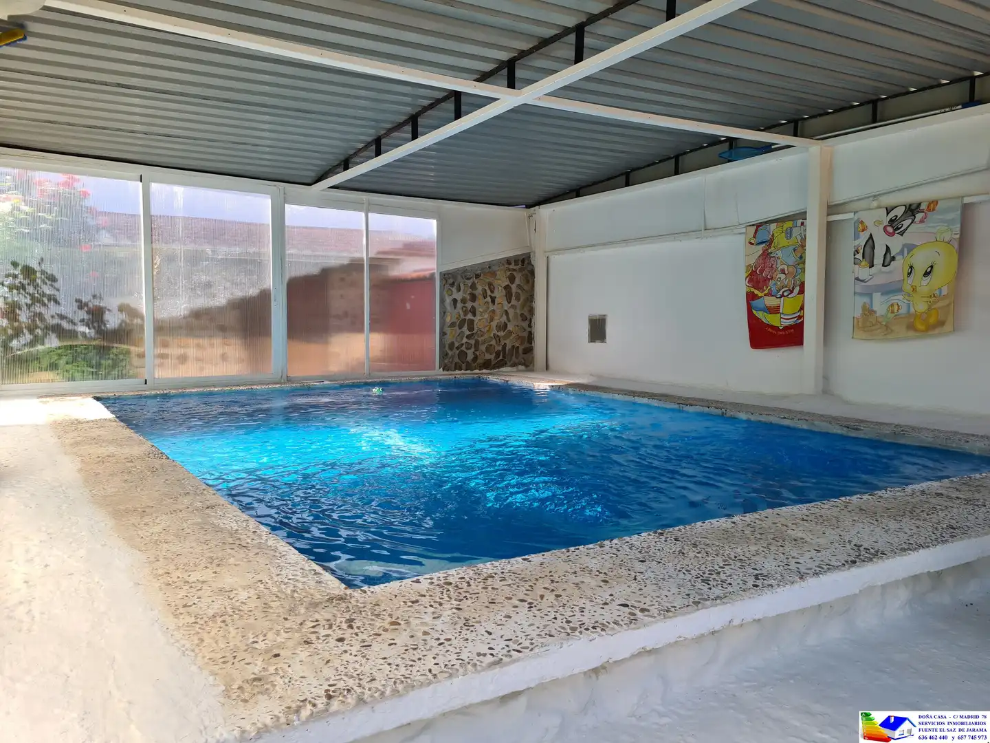 Piscina de Casa o chalet en venta en Fuente El Saz de Jarama con Aire acondicionado, Calefacción y Jardín privado