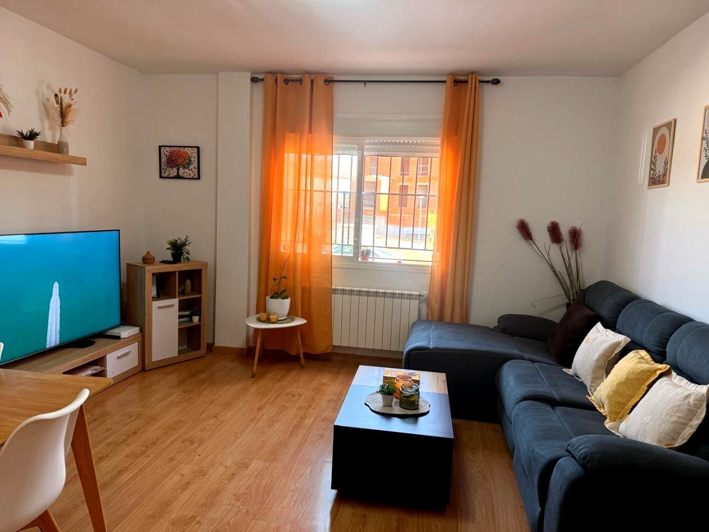 Living room of Flat for sale in Pozuelo de Calatrava  with Heating and Swimming Pool