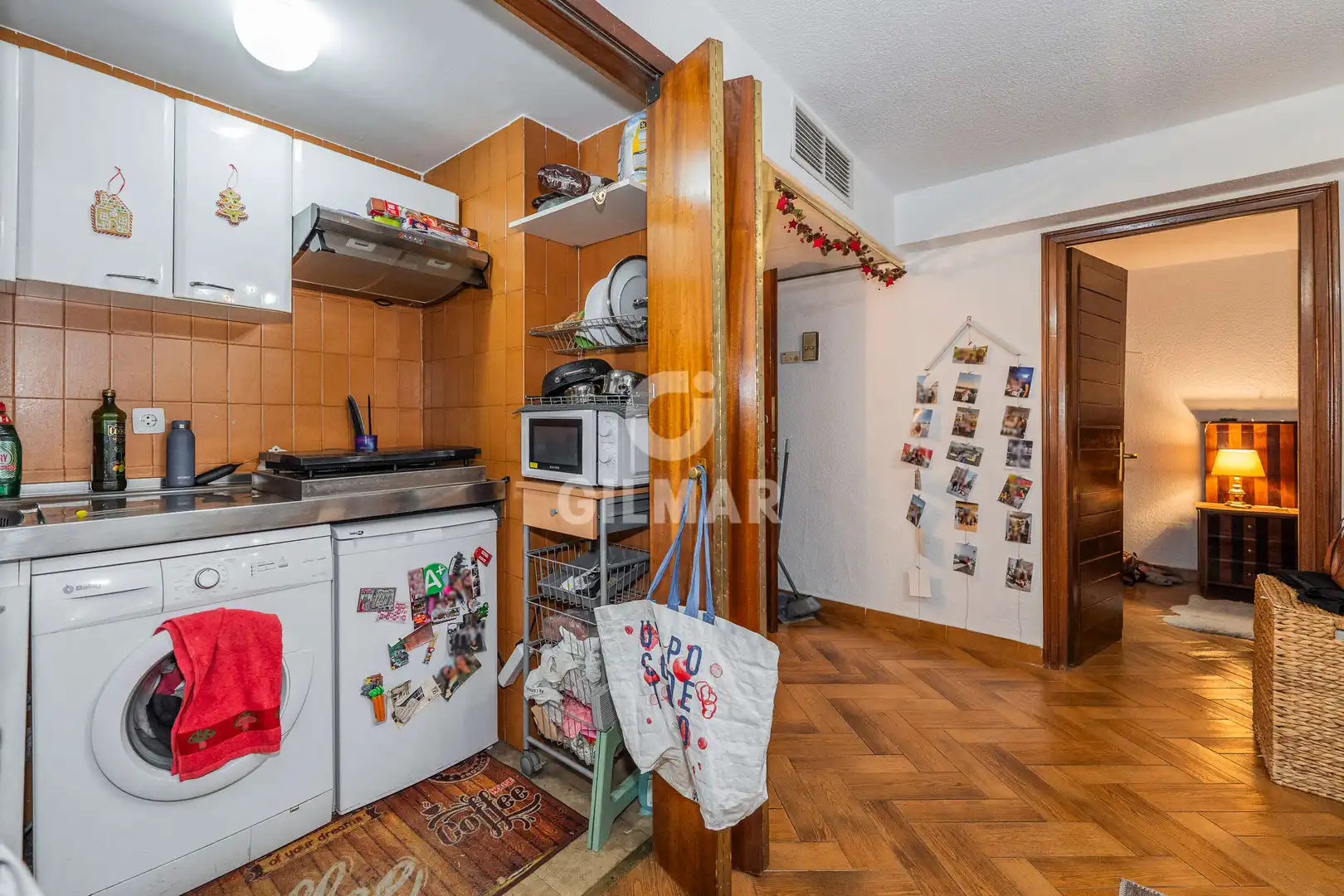 Cuina de Apartament en venda en Madrid amb Calefacció i Moblat