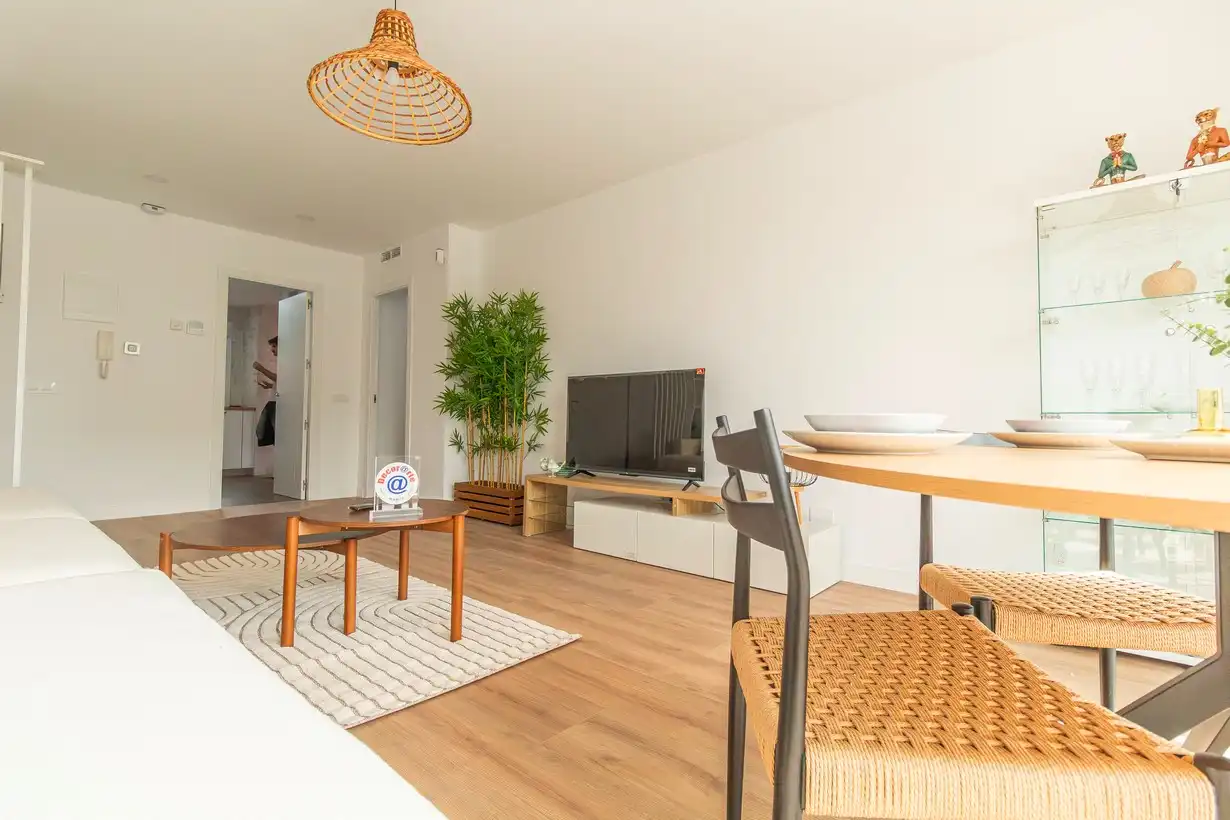 Sala de estar de Piso en venta en Madrid con Aire acondicionado, Calefacción y Parquet
