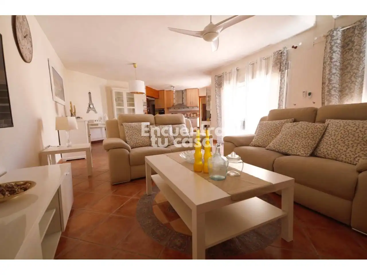 Sala de estar de Casa o chalet en venta en La Nucia con Aire acondicionado, Calefacción y Jardín privado