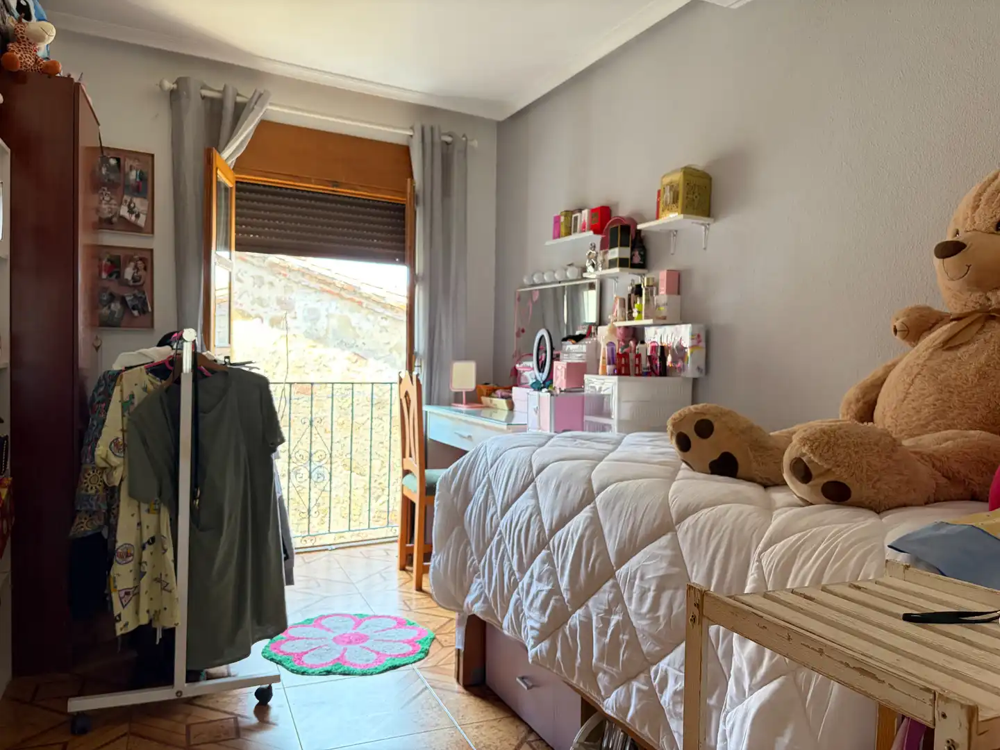 Bedroom of Flat for sale in Plasencia  with Air Conditioner, Heating and Furnished