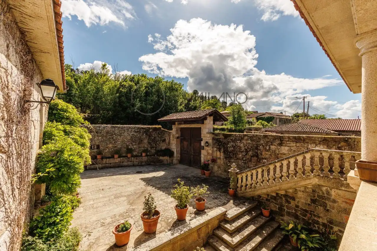 Terraza de Finca rústica en venta en Verín con Calefacción, Jardín privado y Parquet