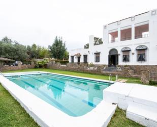 Swimming pool of House or chalet for sale in  Córdoba Capital  with Air Conditioner, Private garden and Parquet flooring