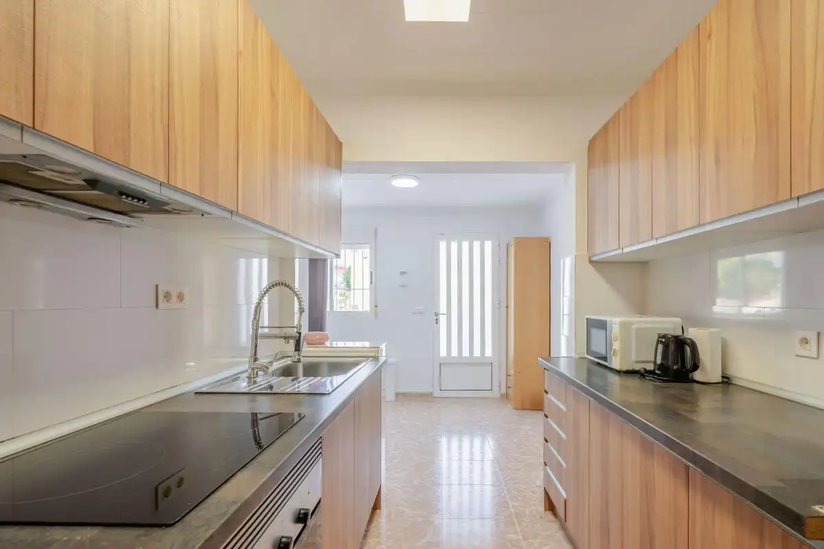 Cocina de Casa o chalet de alquiler en Elche / Elx con Aire acondicionado, Calefacción y Jardín privado