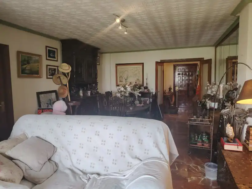Sala d'estar de Pis en venda en Linares amb Calefacció i Balcó