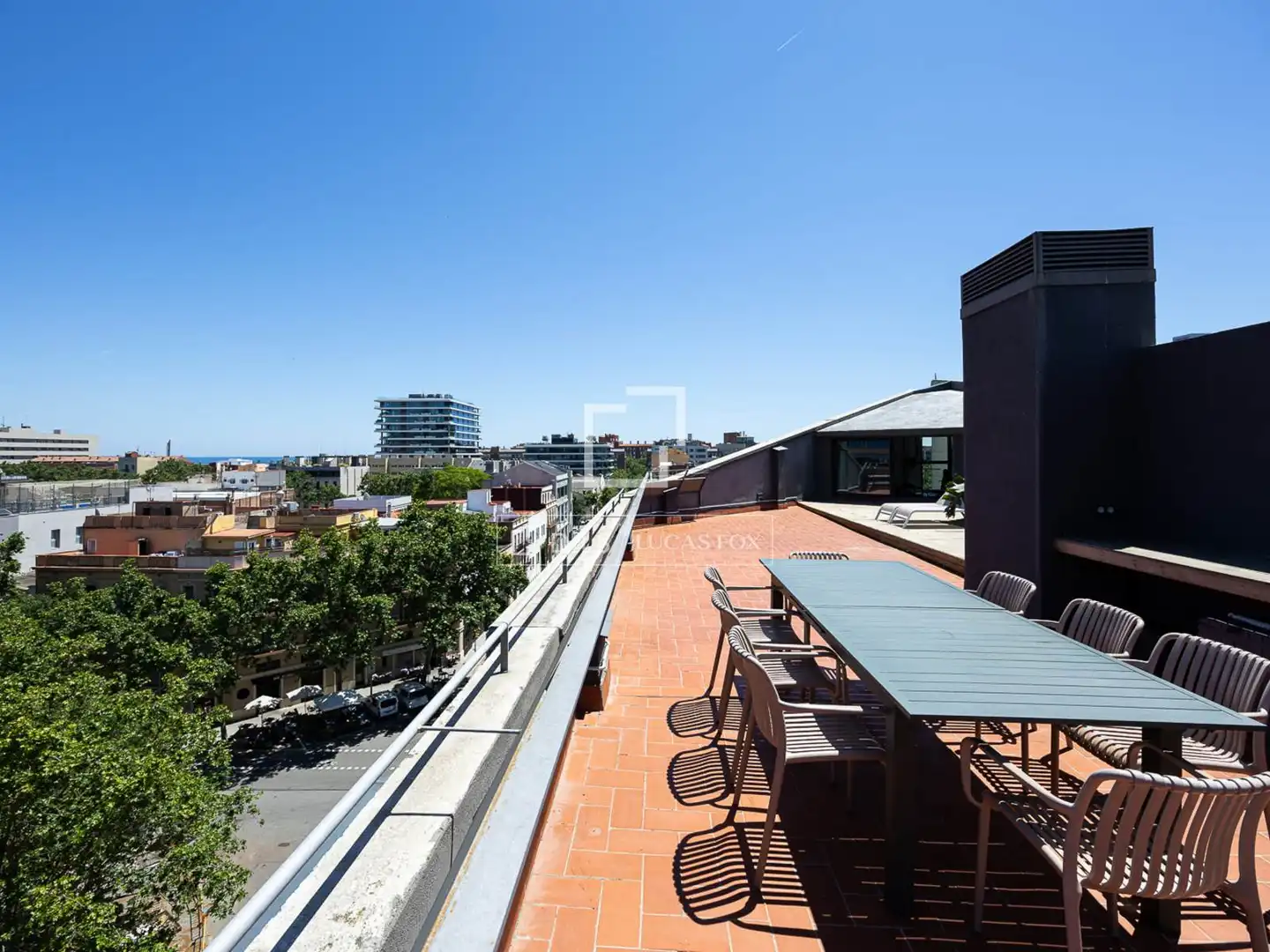 Terrace of Flat for sale in Barcelona  with Air Conditioner, Terrace and Furnished