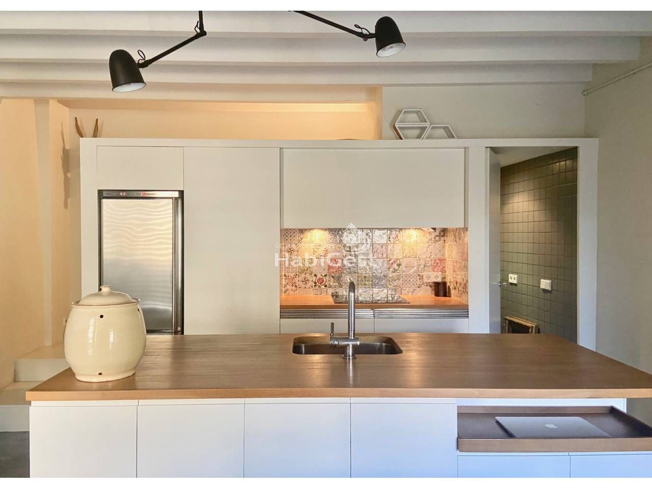 Kitchen of House or chalet for sale in Sant Joan de Mollet  with Air Conditioner, Heating and Parquet flooring