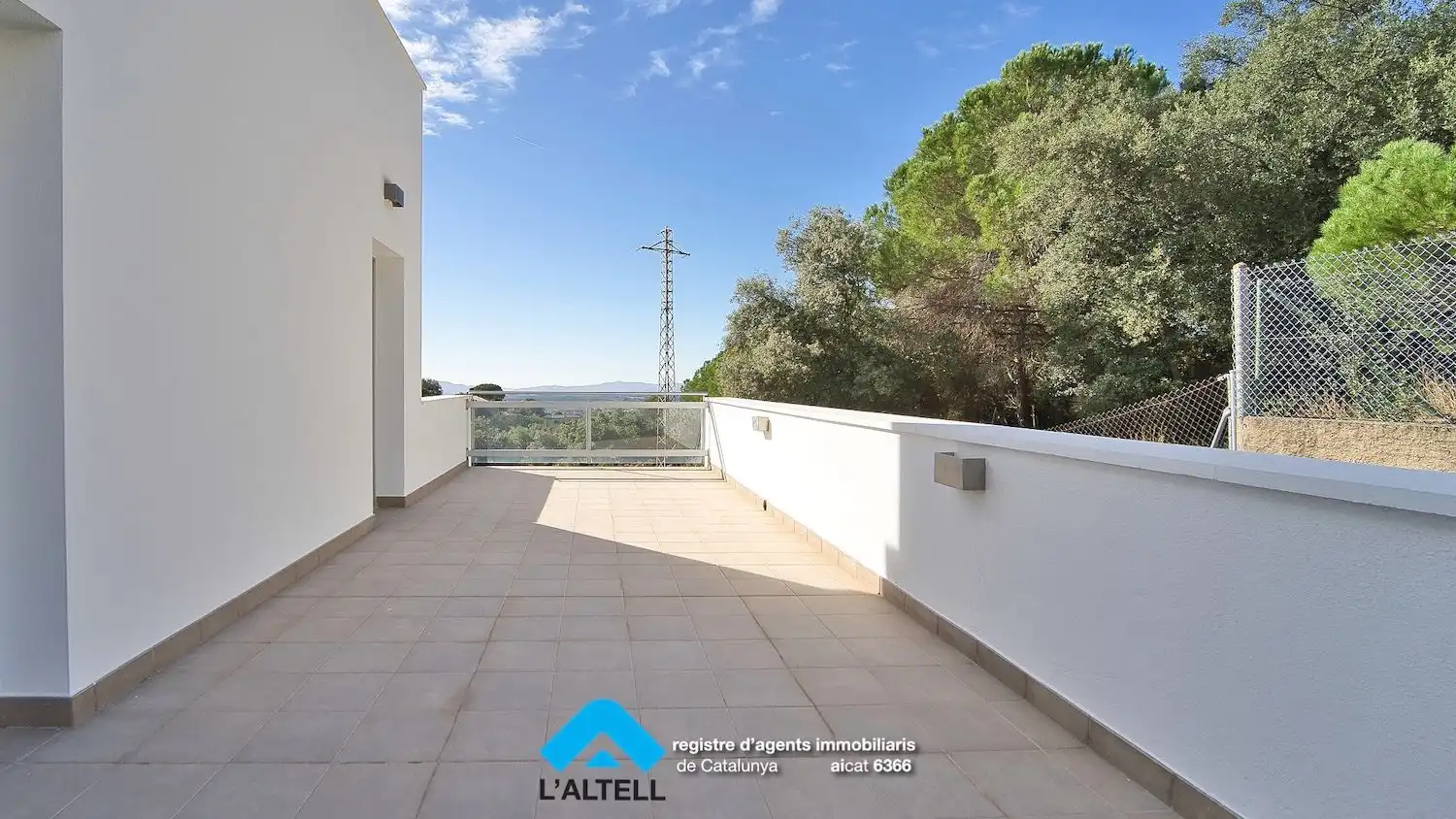 Terraza de Casa o chalet en venta en L'Ametlla del Vallès con Aire acondicionado, Calefacción y Jardín privado